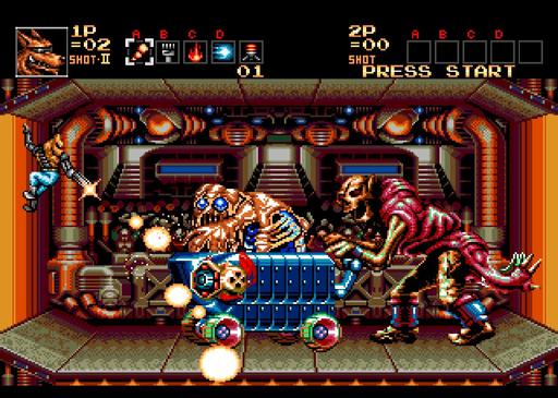 Обо всем - Contra Hard Corps. Общие уровни.